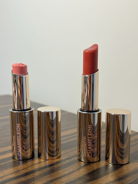 2x Swederm Chameleon balsam do ust - Rosa i Rich Bitch + smycz