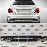 Difusor Traseiro Mercedes C W205 AMG