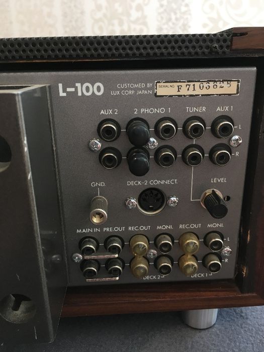 LUXMAN L 100 інтегральний підсилювач - легенда. 220V