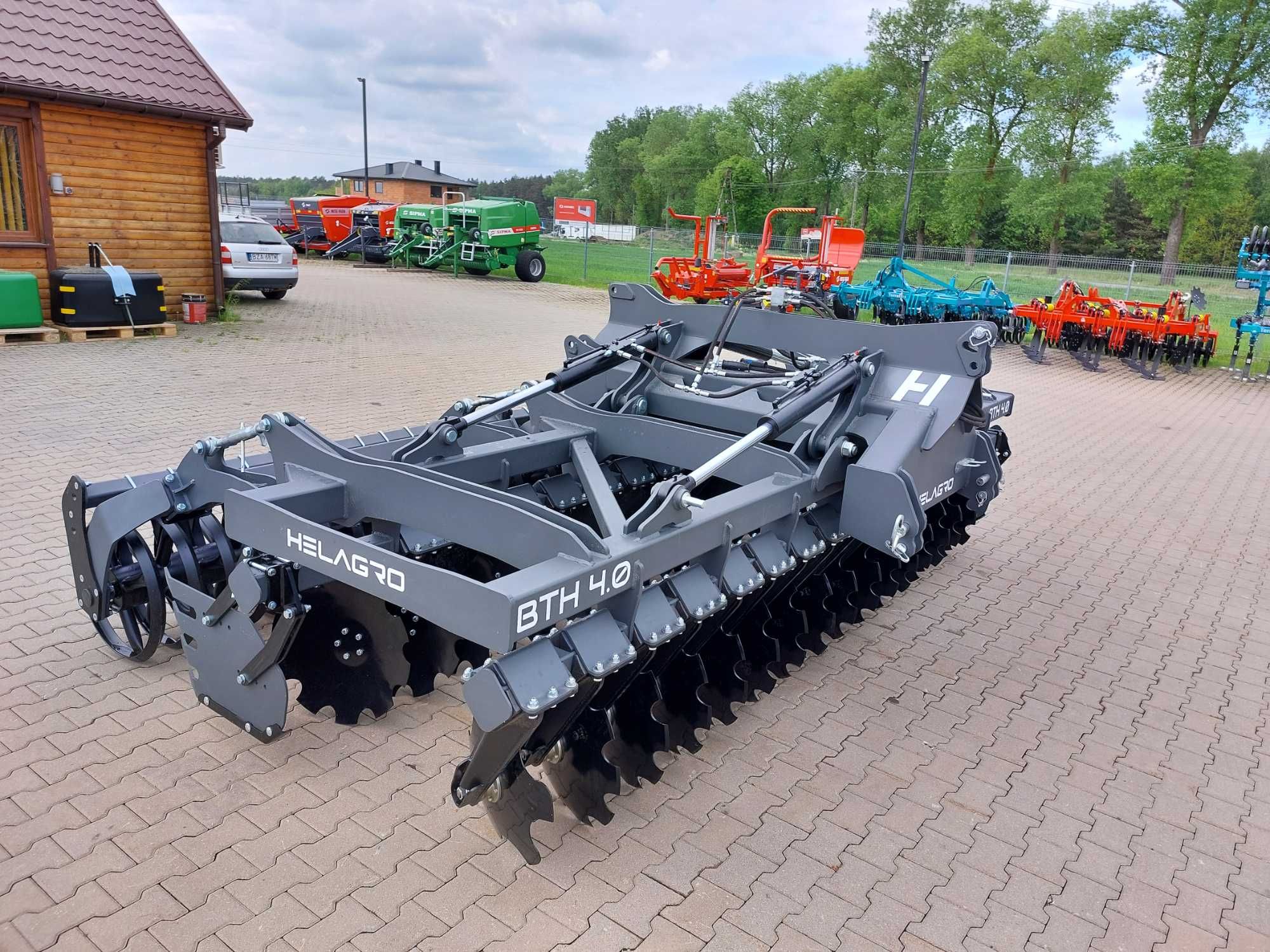 Brona Talerzowa Hydrauliczna 4m 4,5m 5m 6m LandStal GranoSystem Mandam