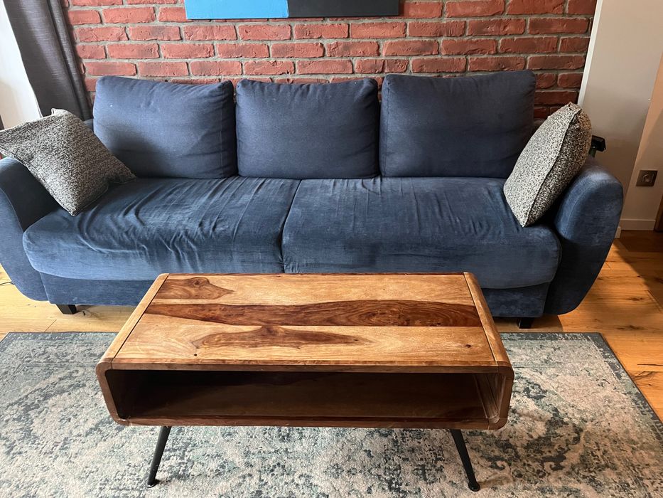 Stół Stolik Kawowy Lite Drewo