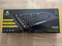 Klawiatura mechaniczna Corsair K68 Red