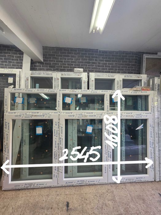 Marquise em pvc branco CORTIZO A70