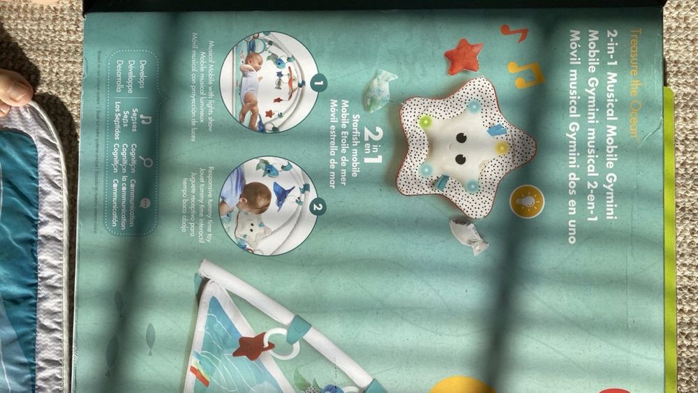 Килимок для викладання малюка  Tiny Love