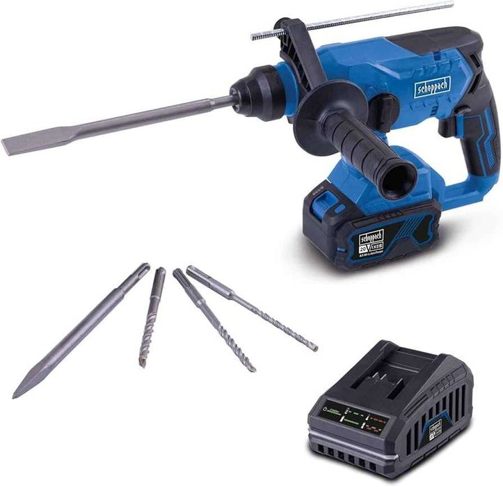 Акумуляторний ударний дриль BC-RHD230-X scheppach відбійник перфоратор