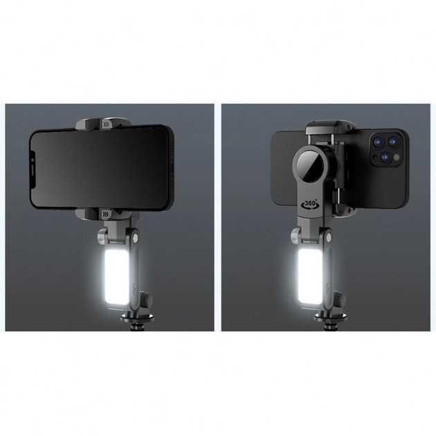 Gimbal Q18 монопод багатофункціональний зі стабілізатором 360 градусів