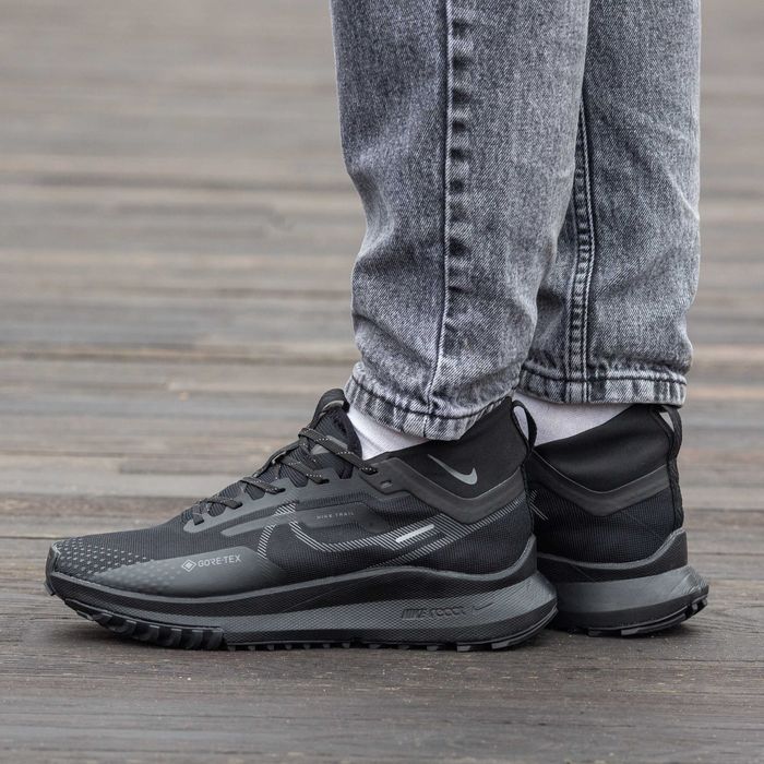 Кросівки Nike Pegasus Trail 4 Gore-Tex  Black/Grey  premium