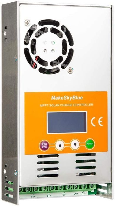 Солнечный контроллер 60 a mppt Make sky blue 12,24,36,48 вольт