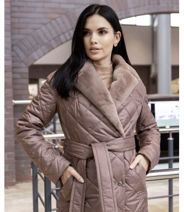 Продам тепле стьобане пальто