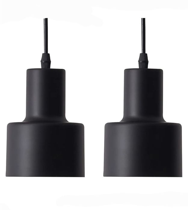 Kaj Hejmo Lampa Wisząca czarna 2 sztuki