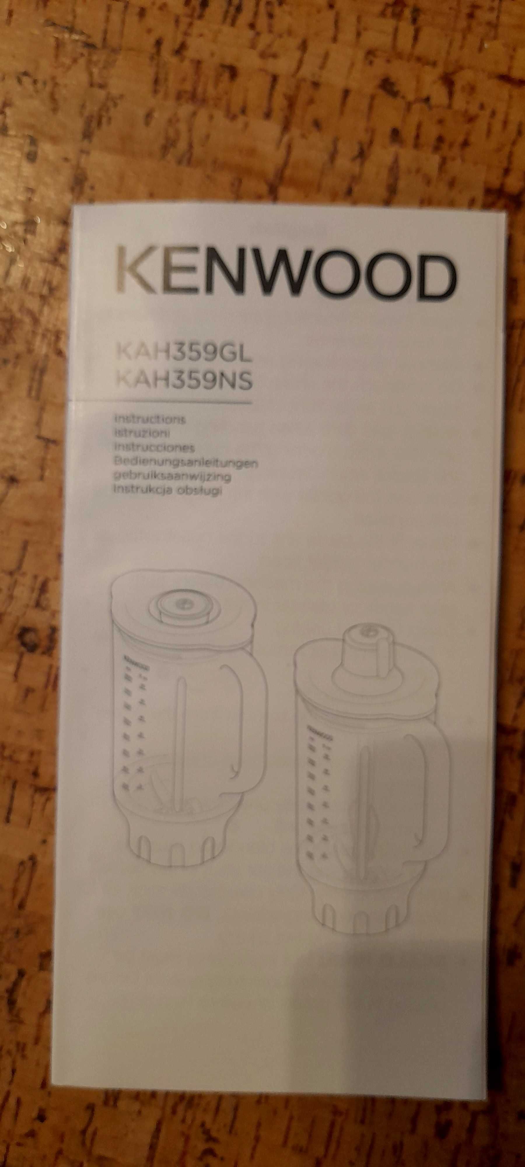 Blender kielichowy szklany kenwood KAH359NS