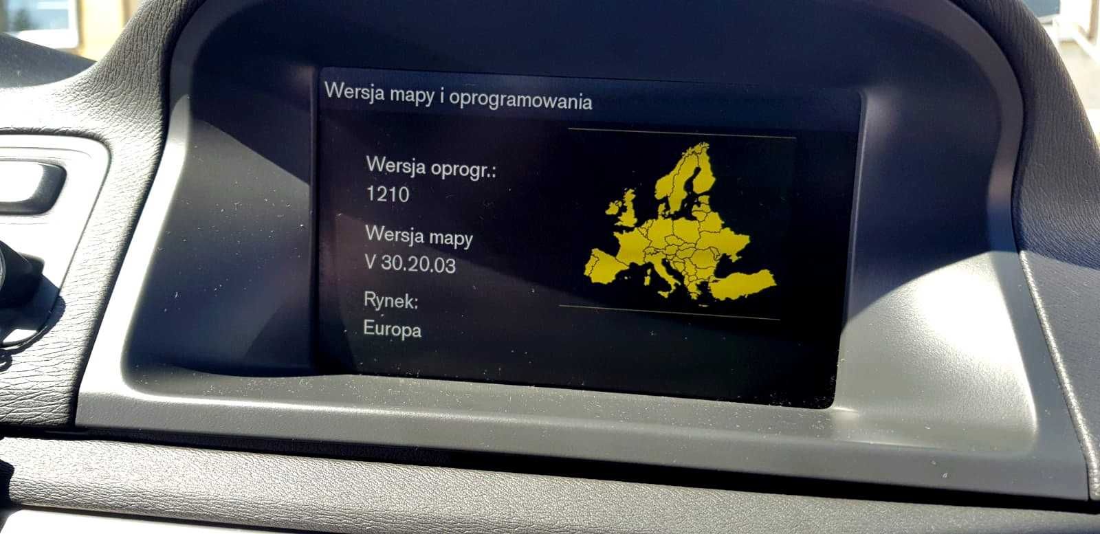 Aktualizacja nawigacji map Volvo VOLVO S60 S80 V40 XC40 XC60 XC70