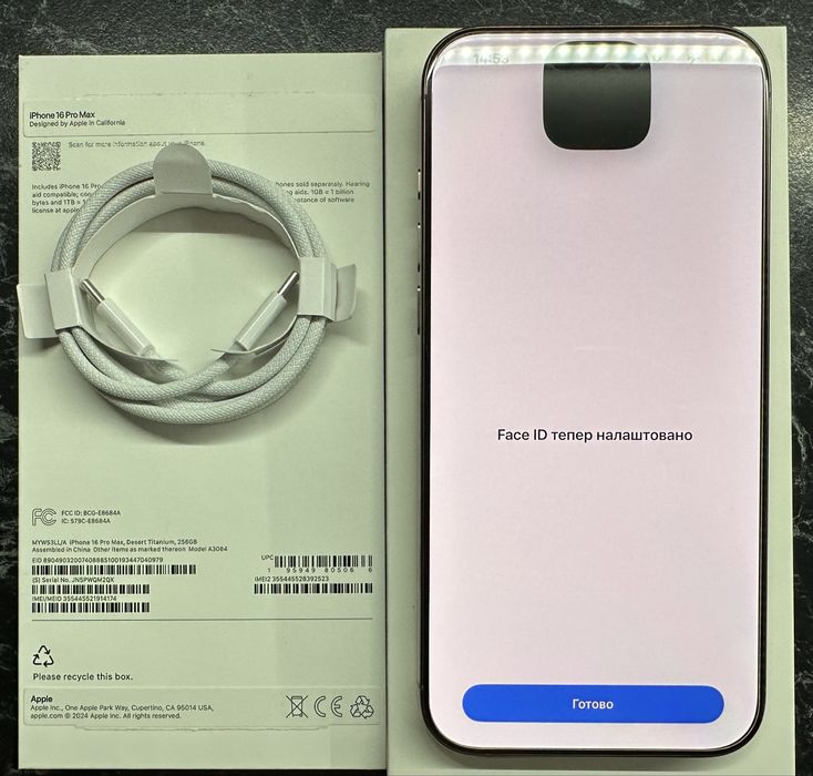 iPhone 16 Pro Max 256 eSim, 98% батарея 990$