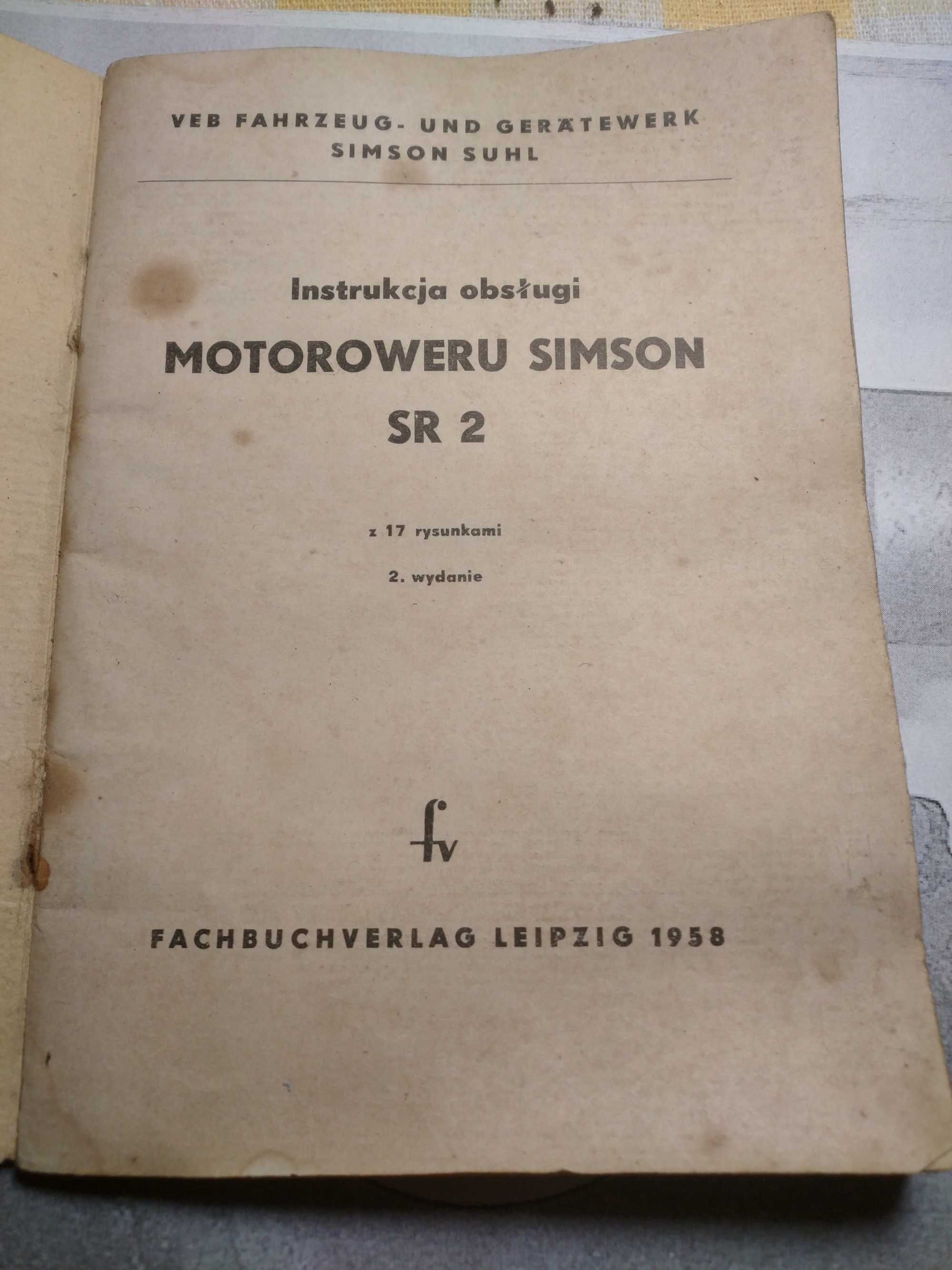 Simson. Sr2 58rKomar 1962