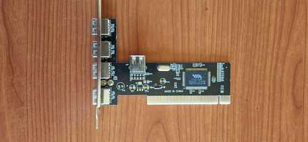USB 2.0 4+1 Port PCI (UPC-20-4P)