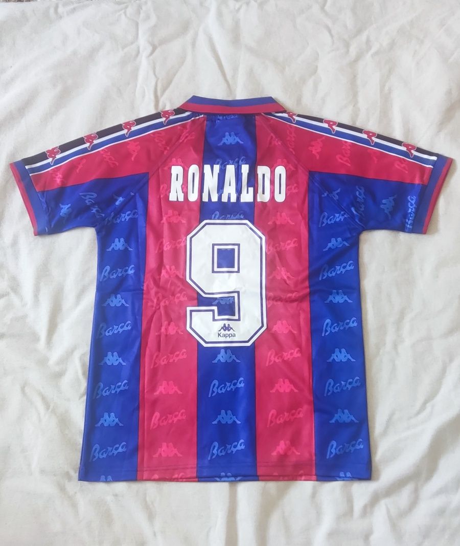 Camisola Ronaldo Fenômeno #9 FC Barcelona Época 1996/97