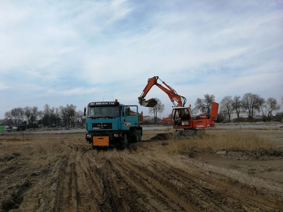 Usługi transportowe . Żwir piasek ziemia. pospółka kruszywo.