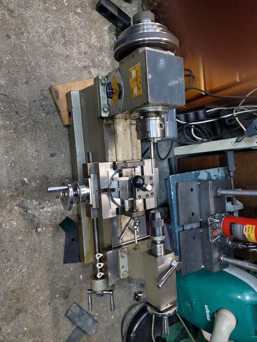 Torno mecanico antigo de bancada  monofasico