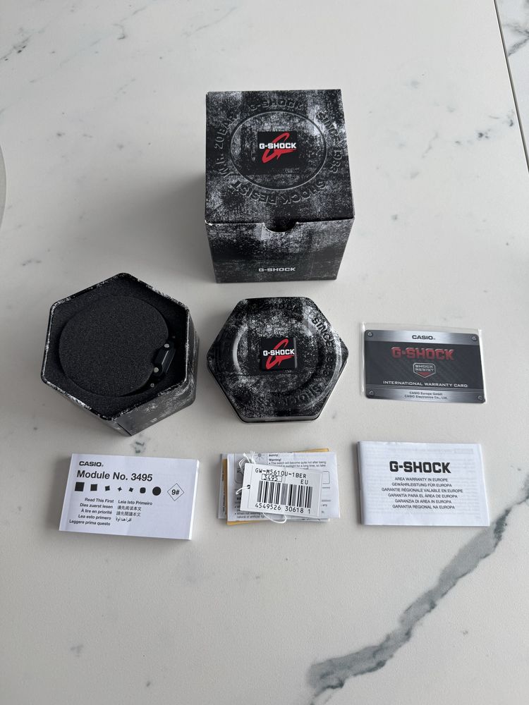 Zegarek CASIO G-Shock GW-M5610U-1BER na gwarancji