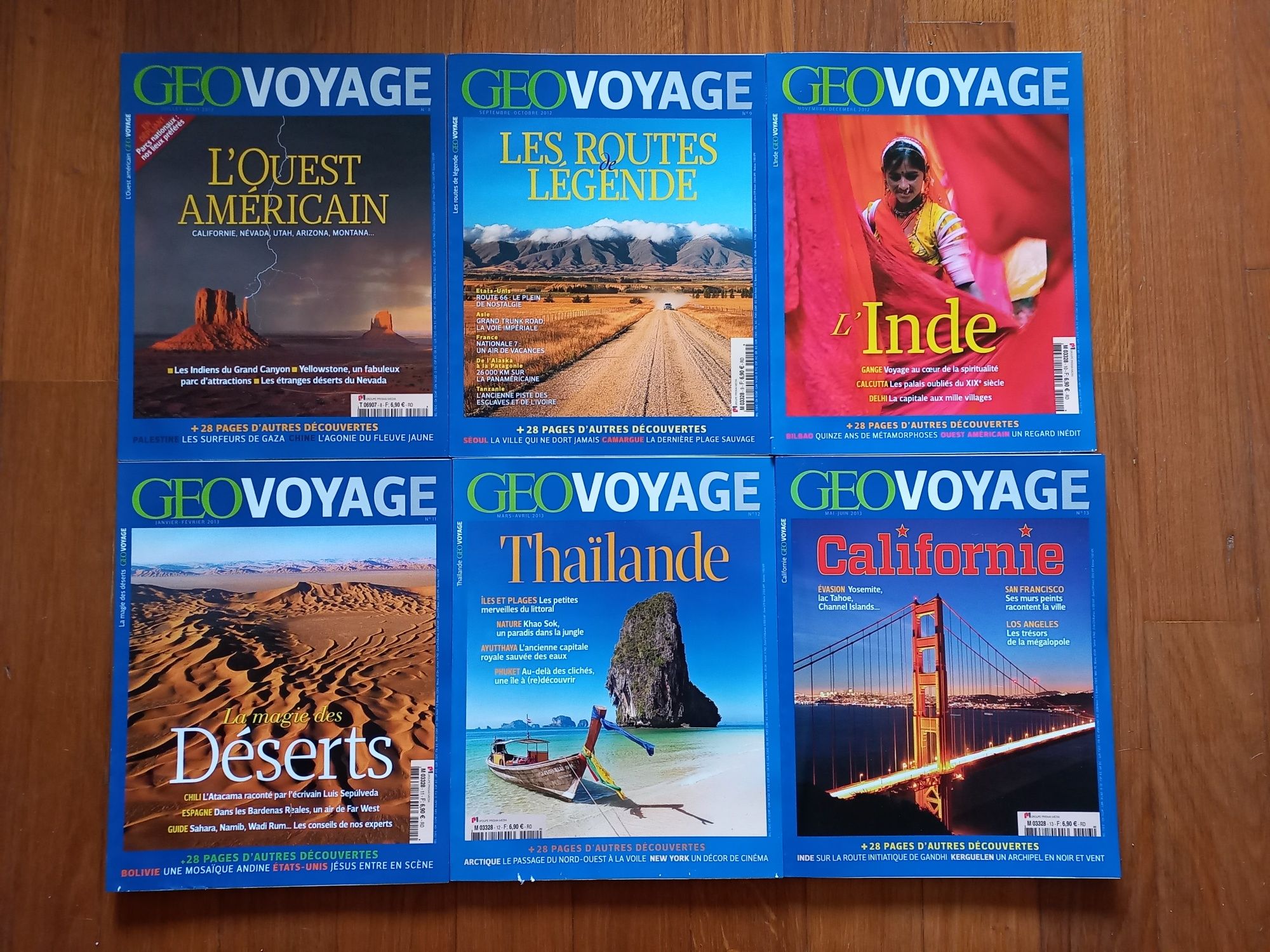 25 Revistas Geo números especiais e Geo Voyage