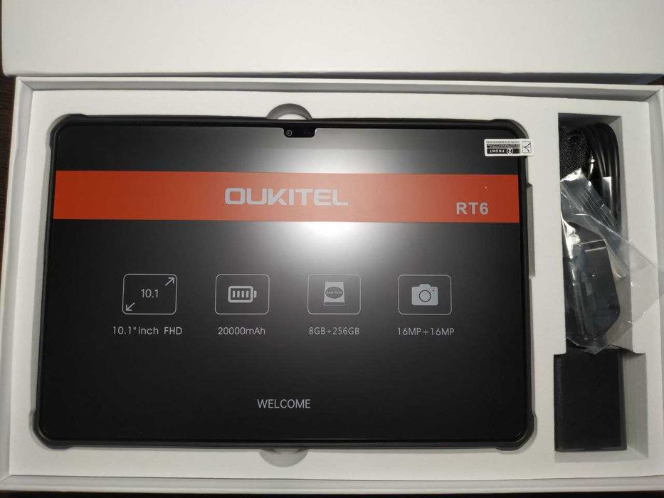 Новий захищений планшет Oukitel rt6 8/256gb 20000mah - В НАЯВНОСТІ!