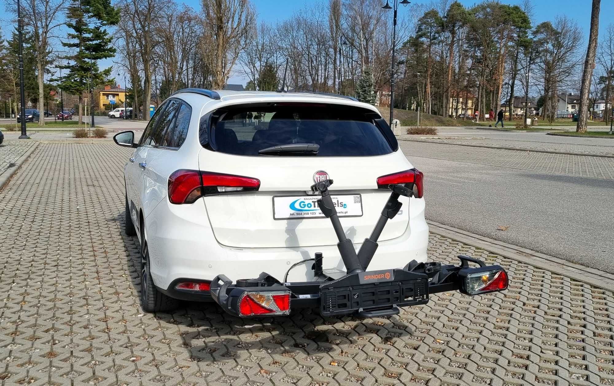 Składany Bagażnik platforma rowerowa na hak SPINDER TX2 2-3 rowery