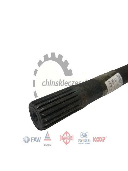 Półoś 19T/72 chińska ładowarka KMM KINGWAY APS SCHMITD EVERUN ZL