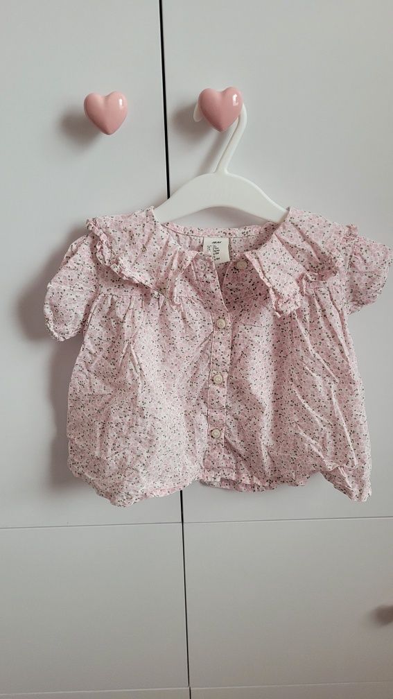 Sukienki na lato 11 SZTUK  h&m 80, zestaw ubranek na lato 80 h&m