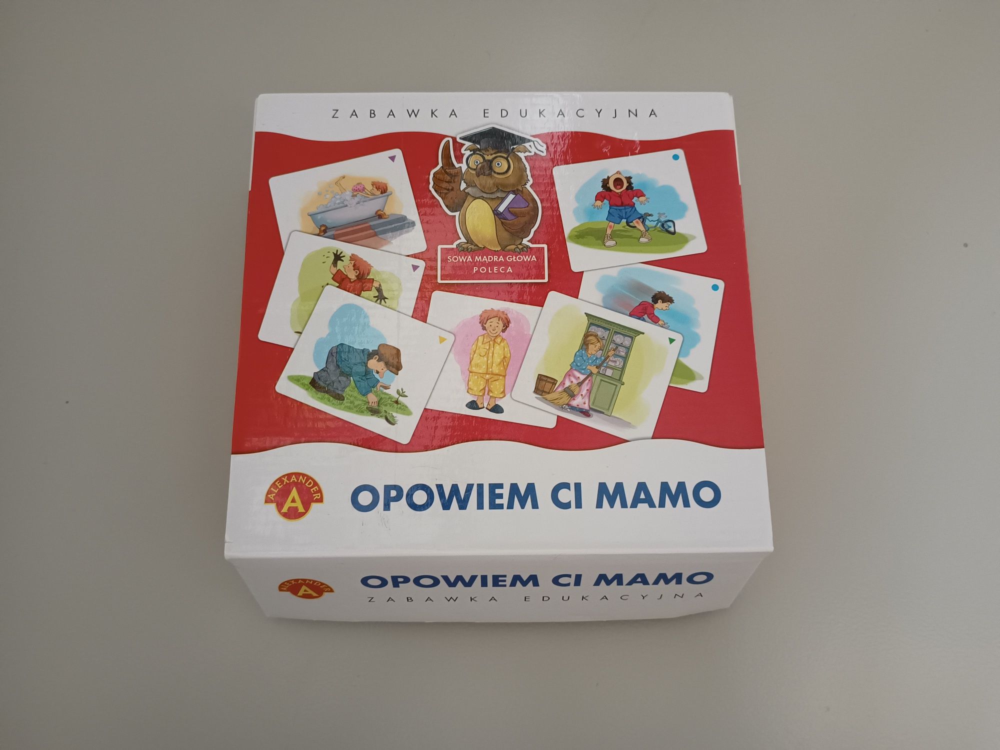 Zabawka edukacyjna Opowiem ci mamo Sowa Mądra Głowa