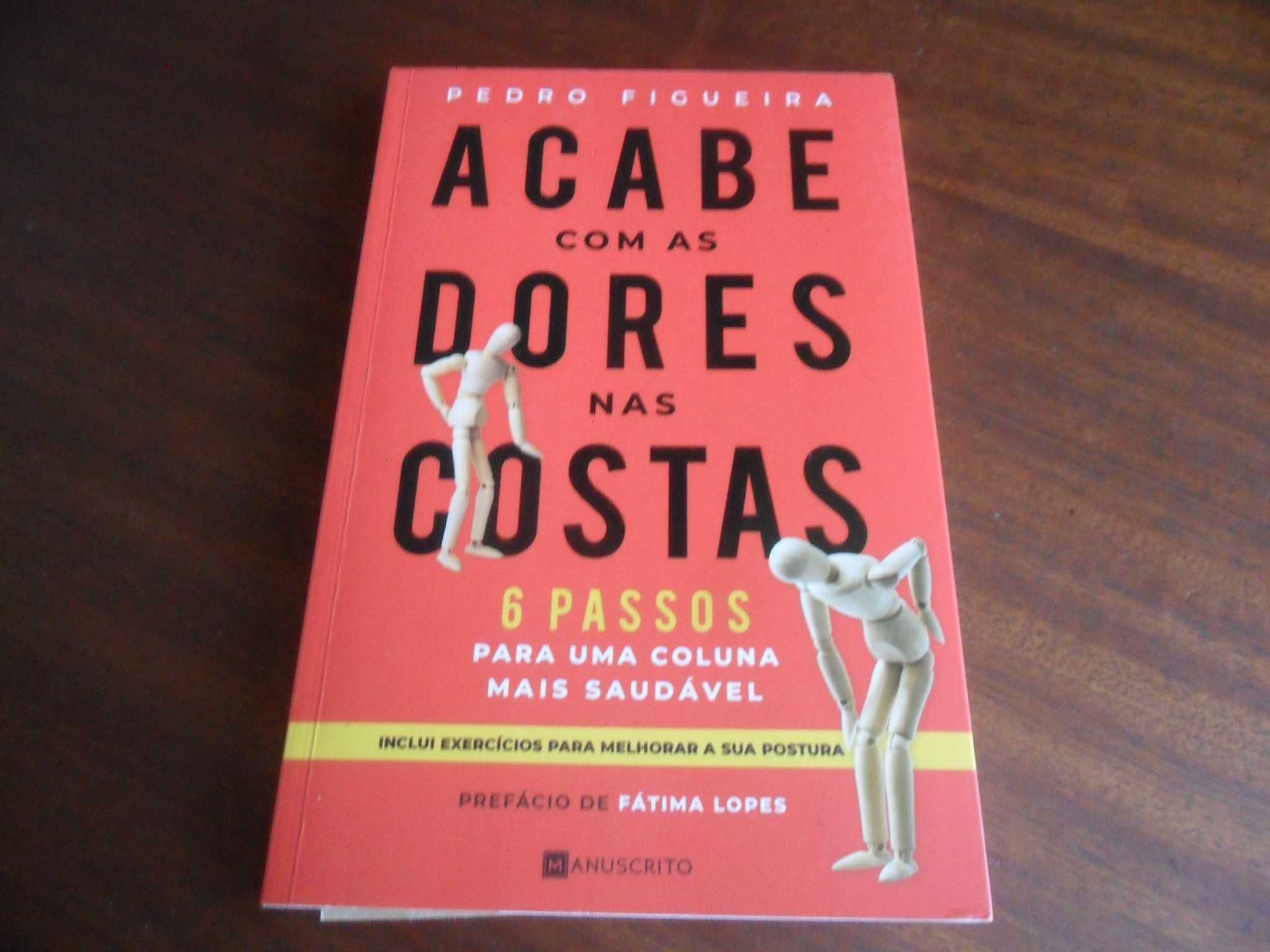 "Acabe com as Dores nas Costas" de Pedro Figueira - 1ª Edição de 2018