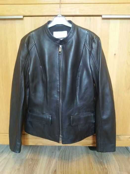 Hugo Boss, nowa kurtka ze skóry, 34