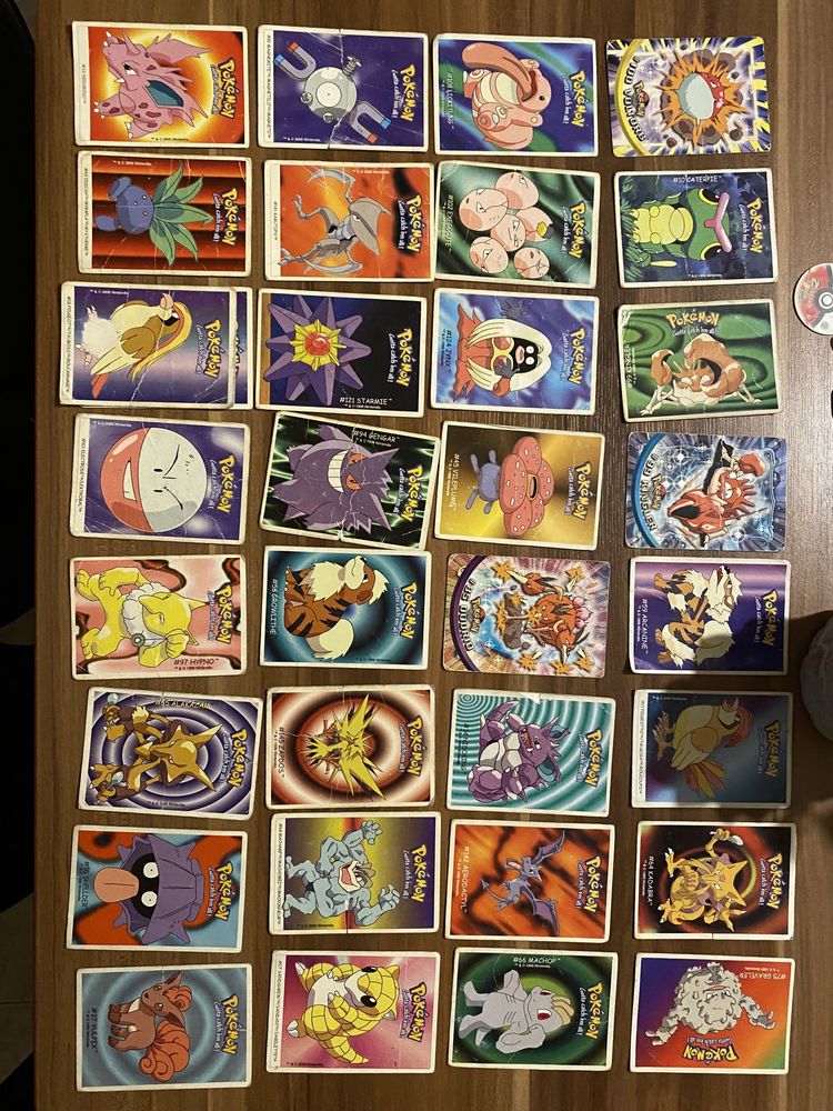 Cromos Pokémon dunkin