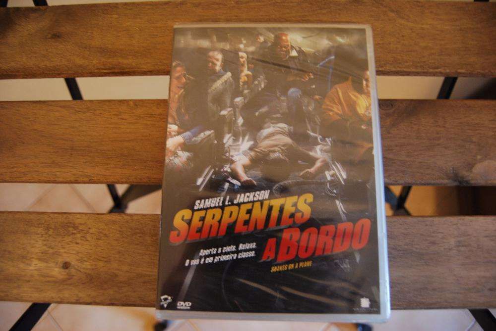 Snakes on a Plane - Serpentes a Bordo (DVD original SELADO)