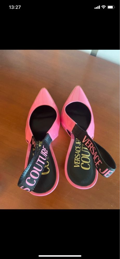Sandalias Versace Rosa 38