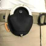Porta Algemas em Nylon Preto