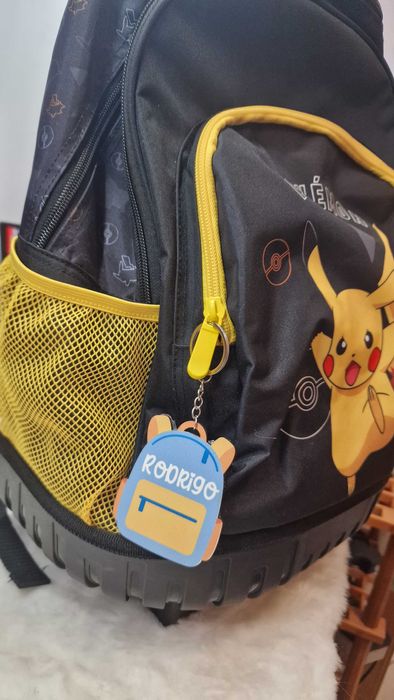 Plaquinha Personalizada com Nome – Chaveiro para mochila!