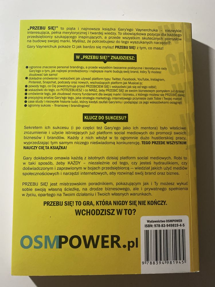 Przebij się! Gary Vaynerchuk