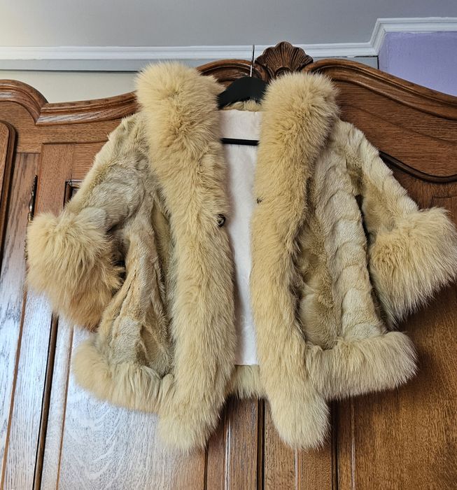 Kurtka bolerko lis norka ML