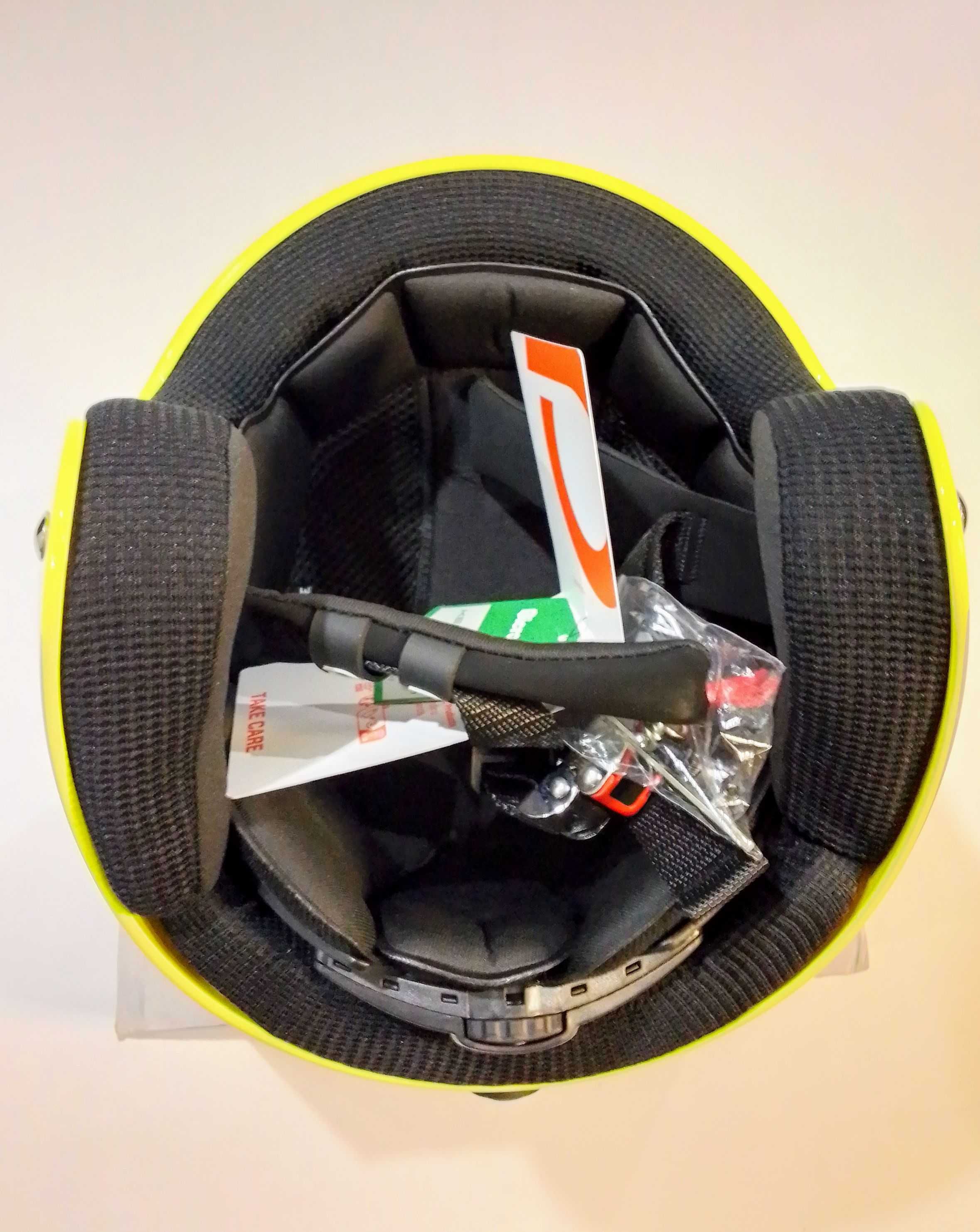Kask narciarski dziecięcy Briko Vulcano FIS 6.8, żółty r. XS 48-52 cm