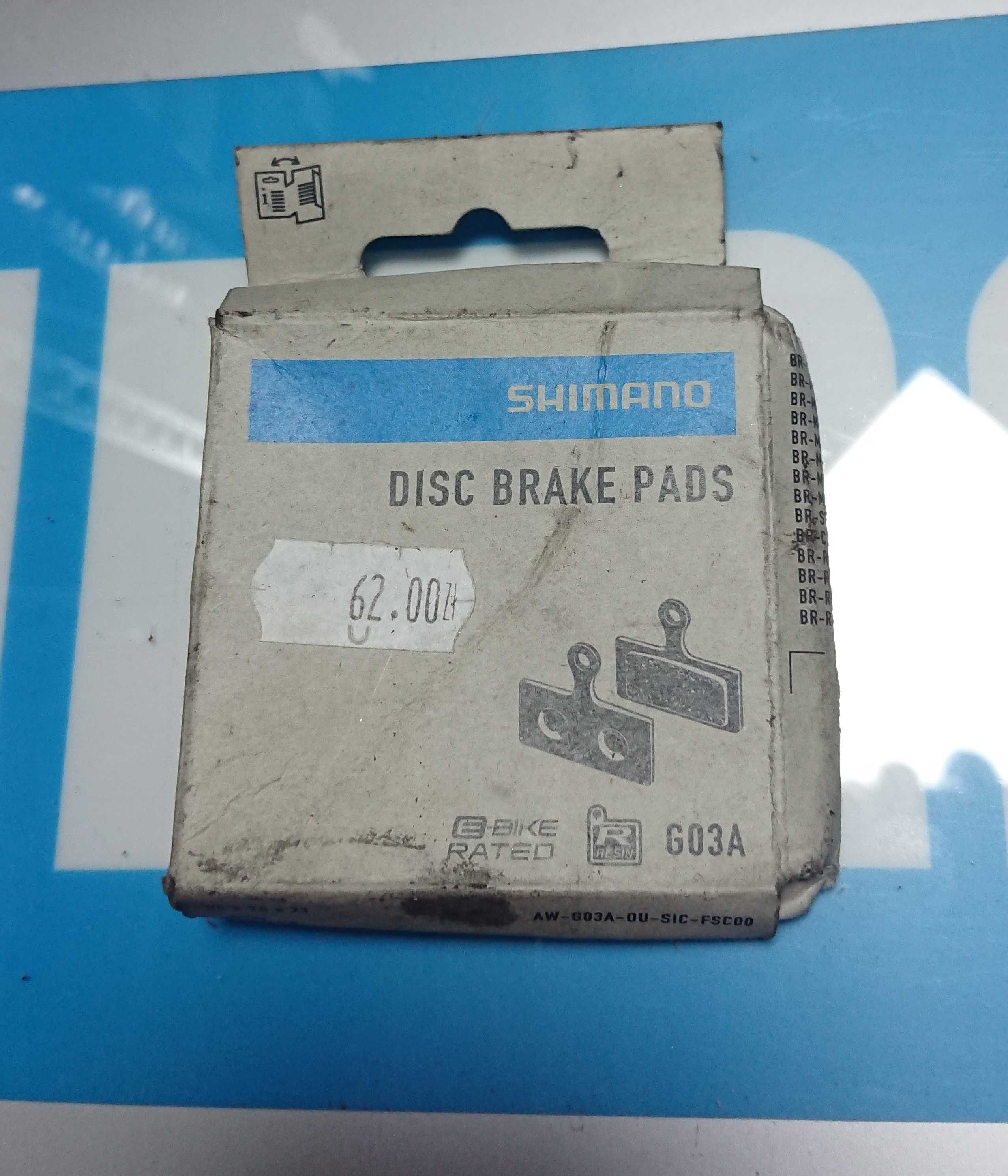 Okładziny hamulcowe żywiczne Shimano G03A NOWE eco
