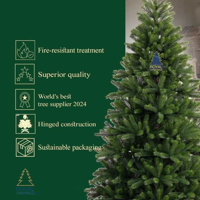 Árvore de Natal Premium 2m10 - Royal Christmas