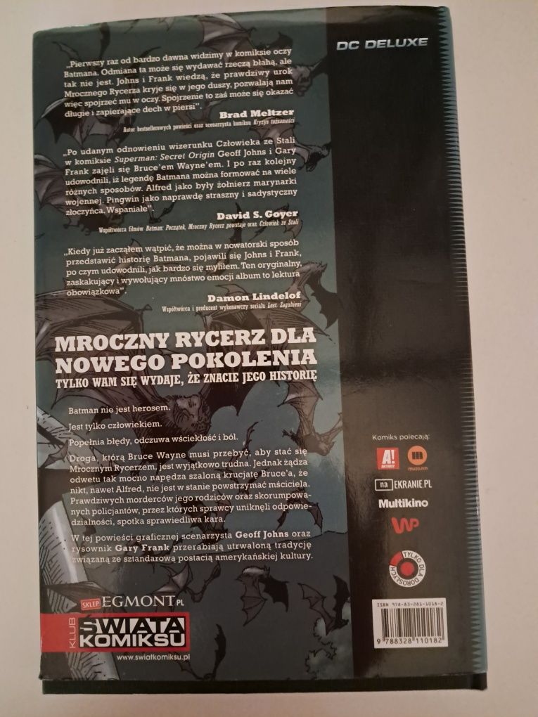 Komiks  Batman Ziemia jeden tom1