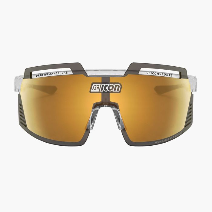 Okulary SCICON AEROWATT FOZA Crystal Gloss - SCNPP Multimirror Bronze
