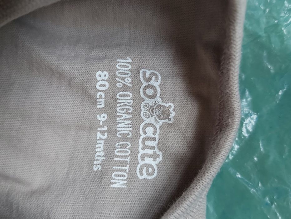 Body niemowlęce rozmiar 80 firma SO cute