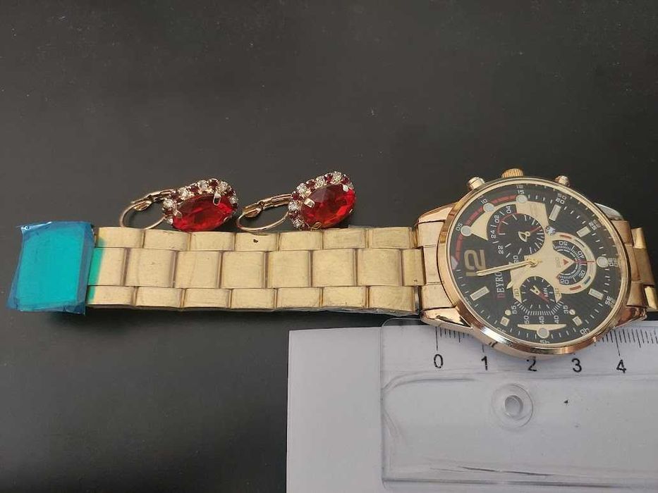 Zegarek męski - duży 40 mm cyferblat