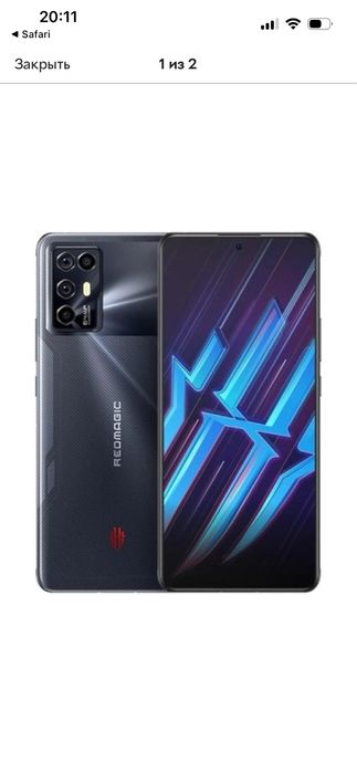 ПРОДАМ СРОЧНО ZTE Nubia Red Magic 6R 8/128GB Black