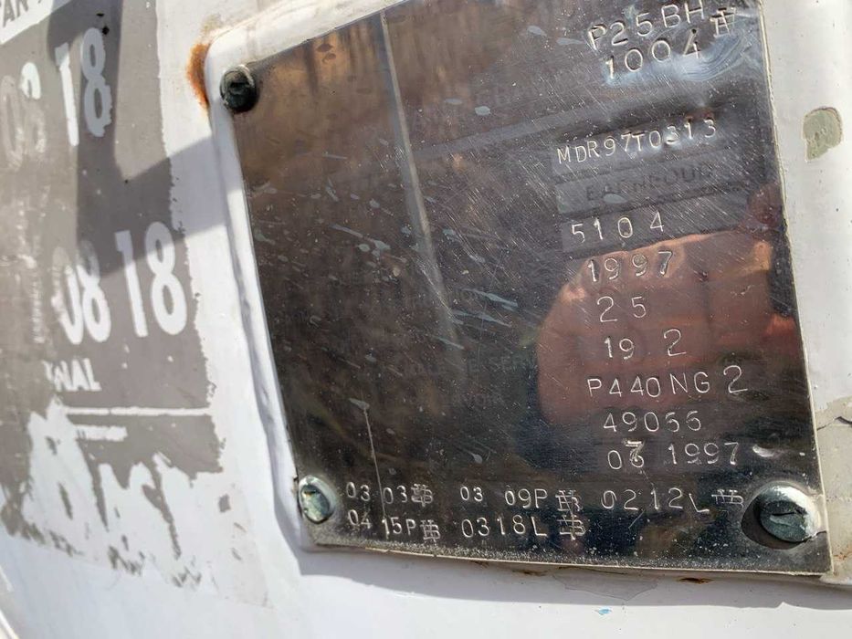 Газовоз,напівпричіп,резервуар газ,ємність газова