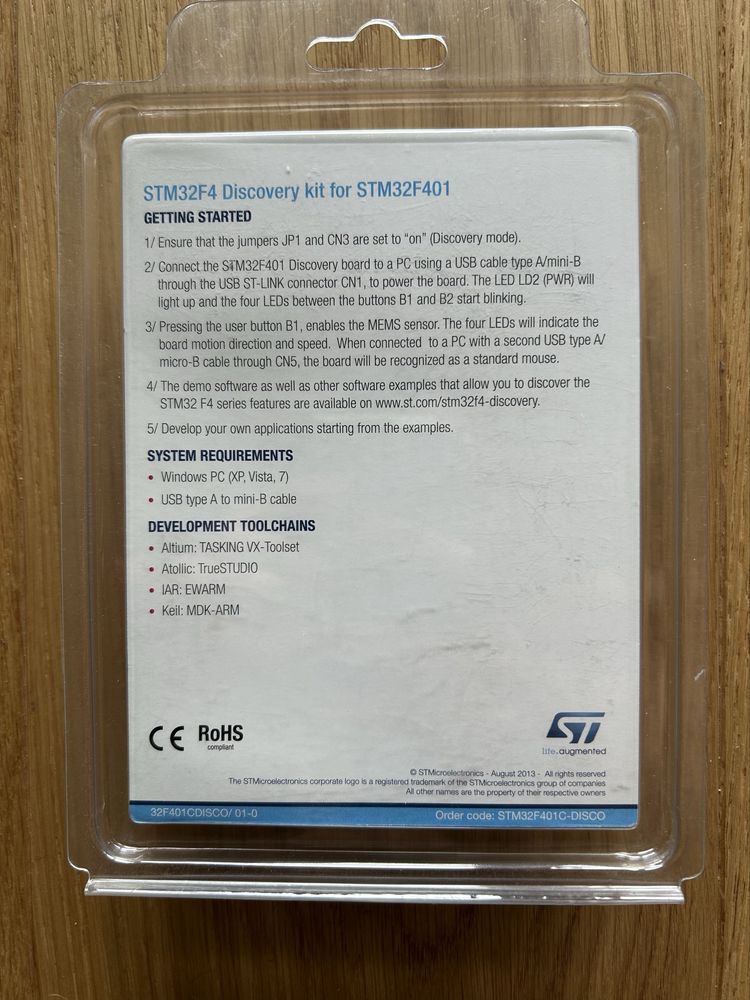 STM32 F401 Discovery