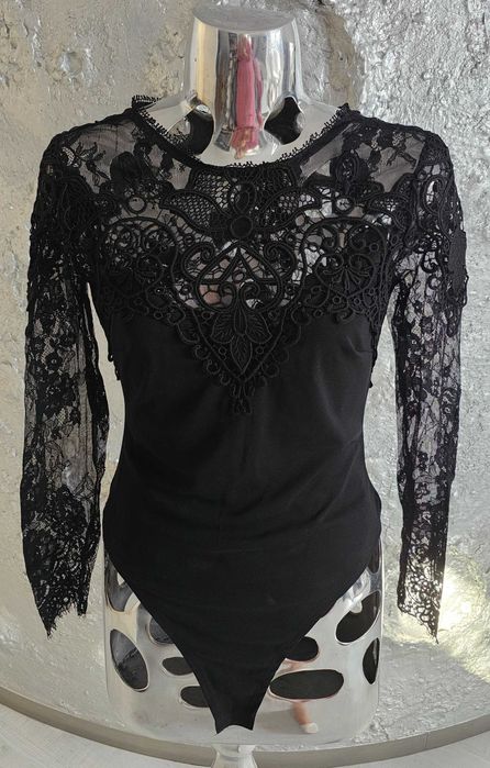 Babylon bluzka body koronkowe roz L