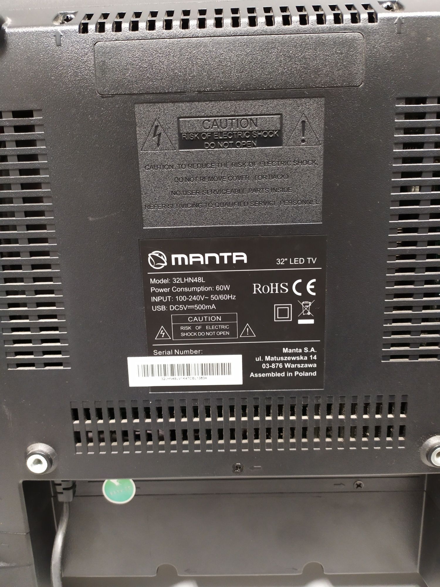 Telewizor LED Manta 32 "